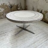 Table basse Heinz Lilienthal mosaïque marbre