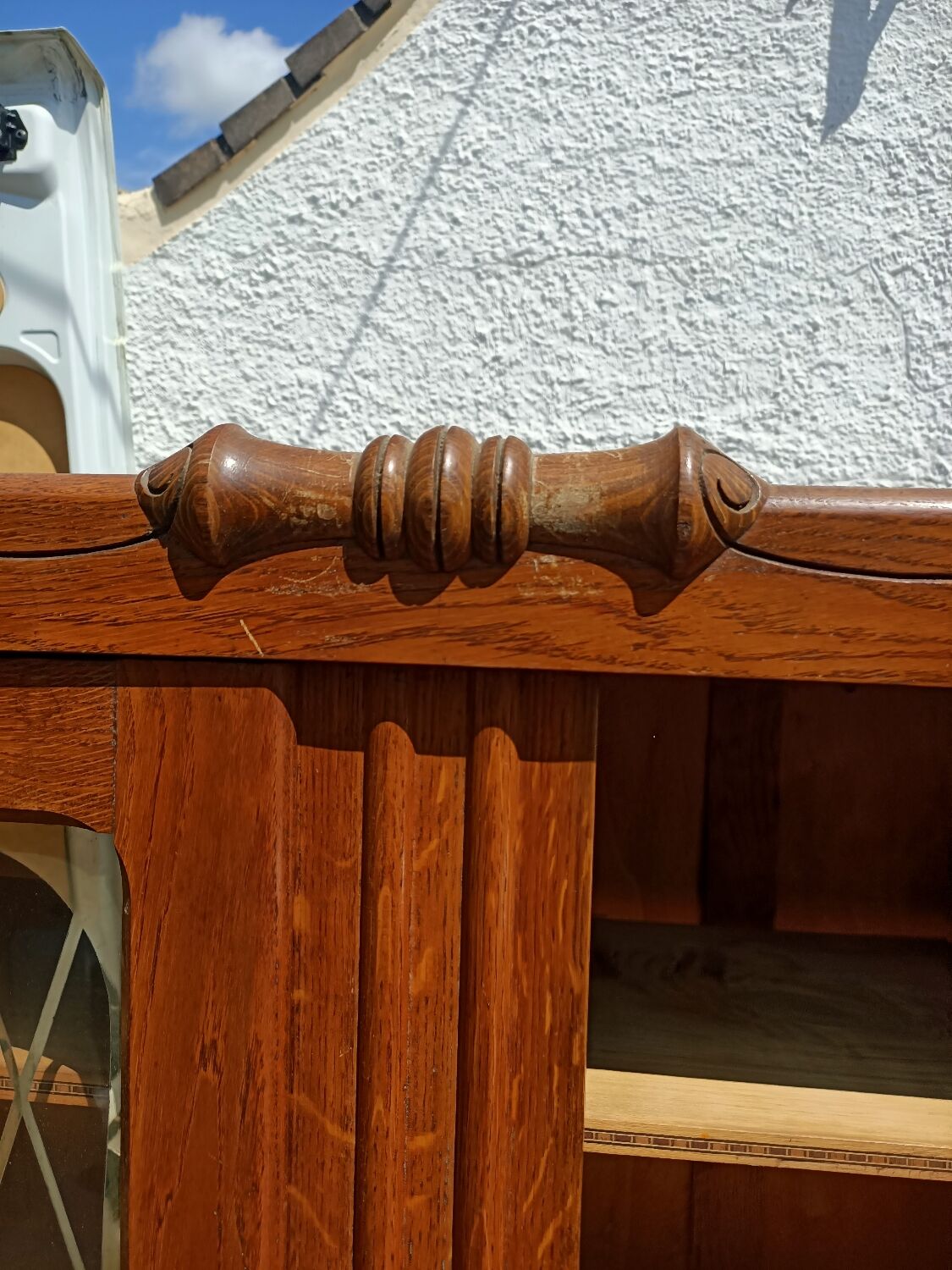 Old library glass doors