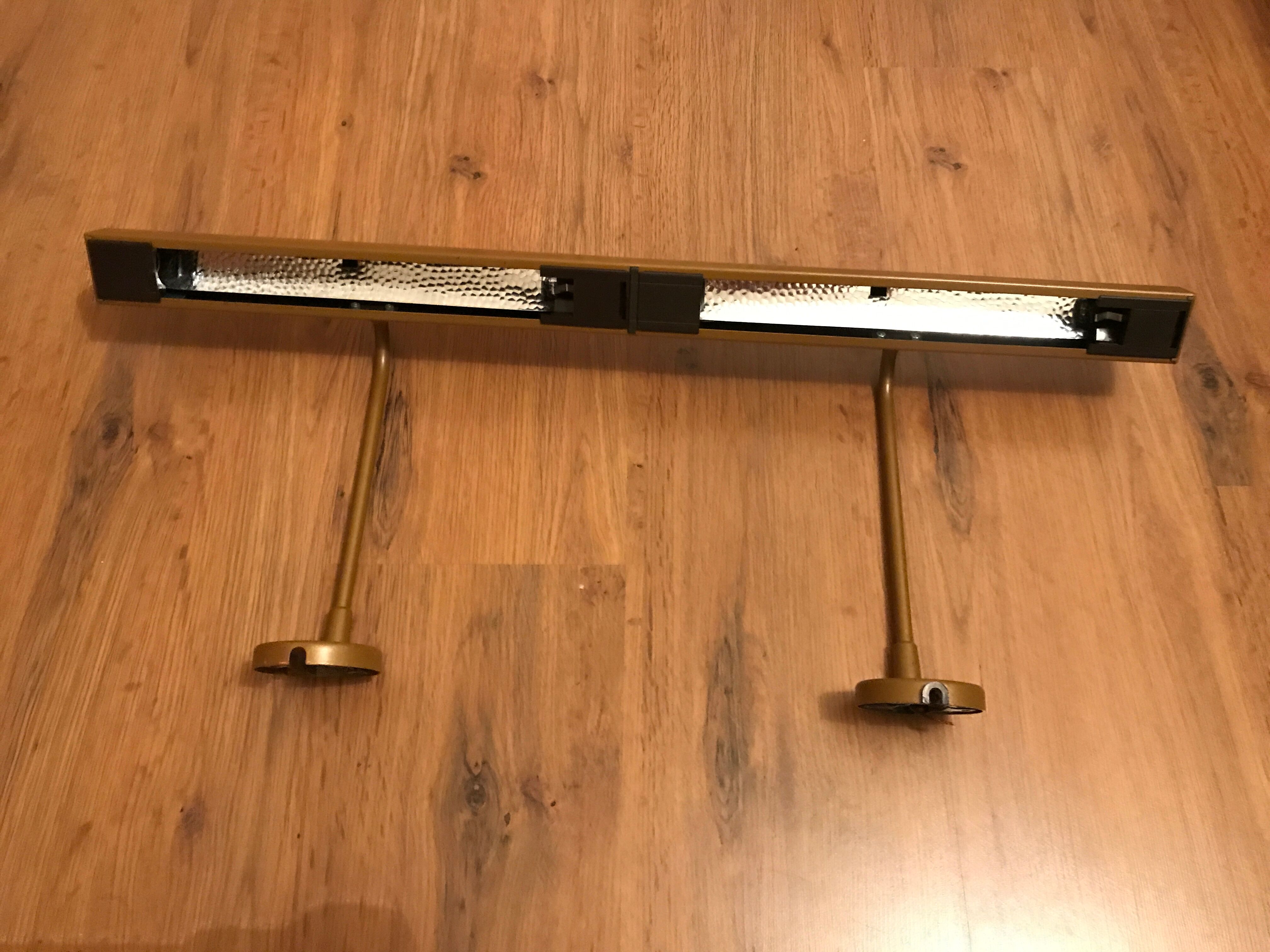 Set of 2 wall sconces Golden