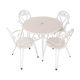 Wrought iron garden furniture