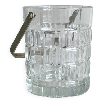Glass ice bucket