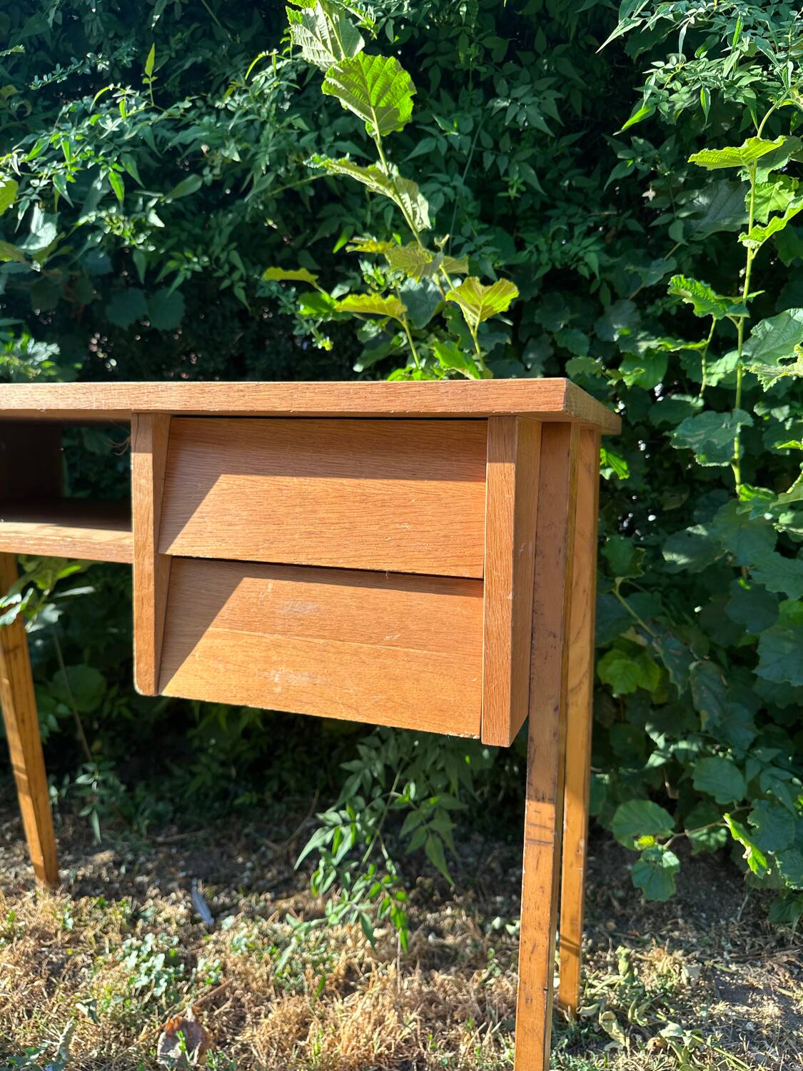 Scandinavian wooden desk, 1960s
