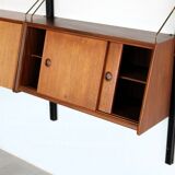 vintage wall system | teak | 1960s | Wébé