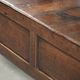 Antique English wooden bench / hall bench from the early 18th century