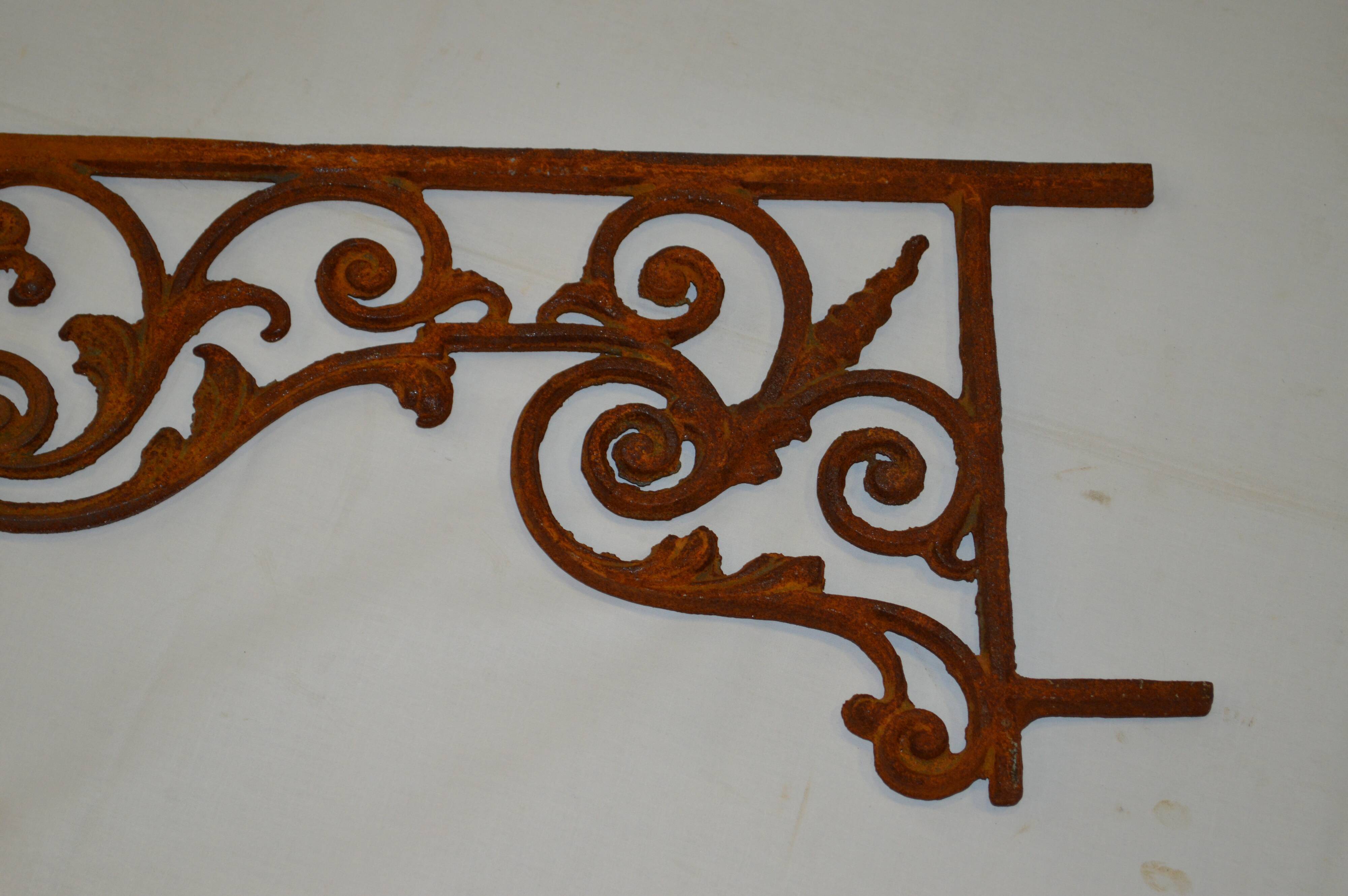 Cast iron balcony