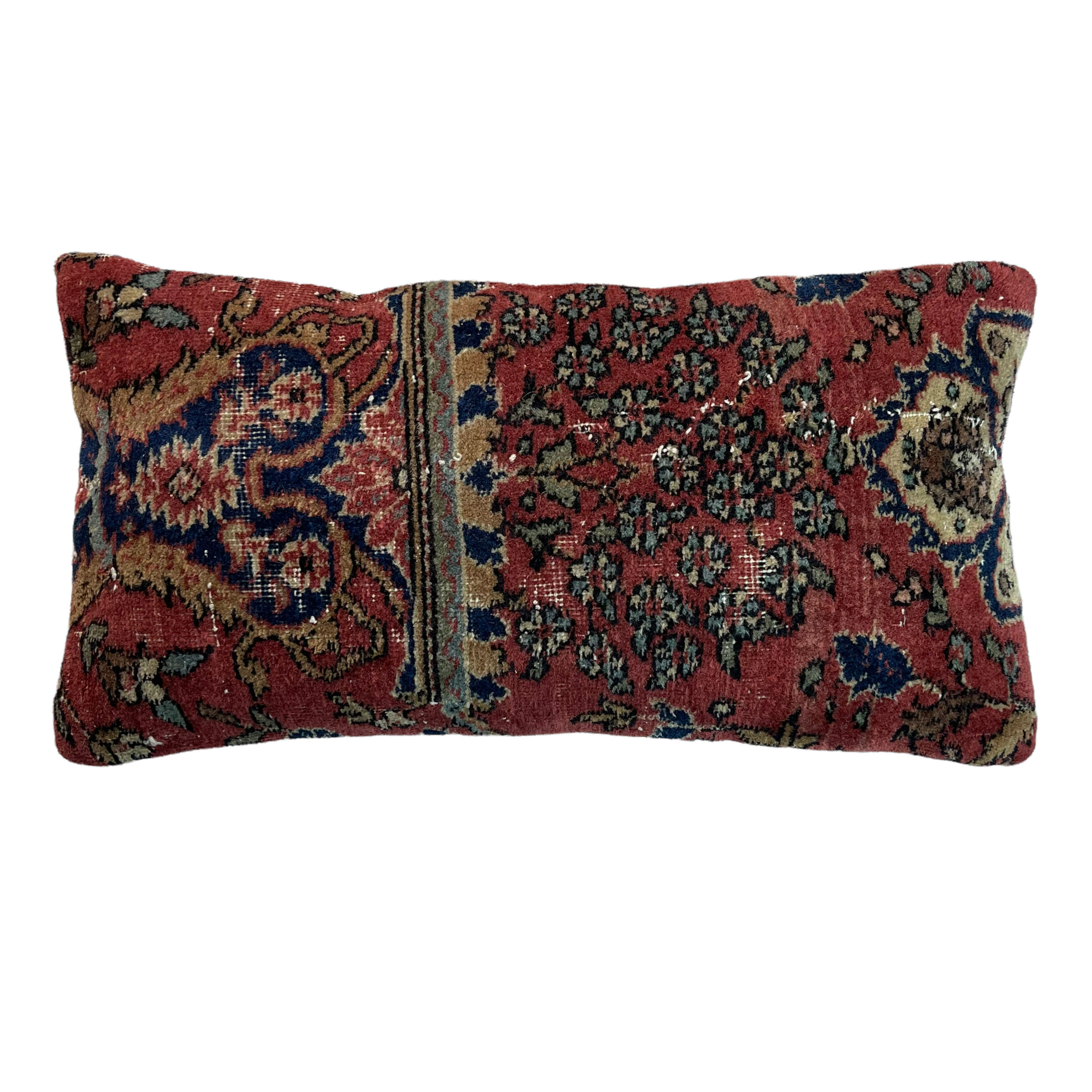 Vintage turkish handmade cushion cover, 30 x 60 cm