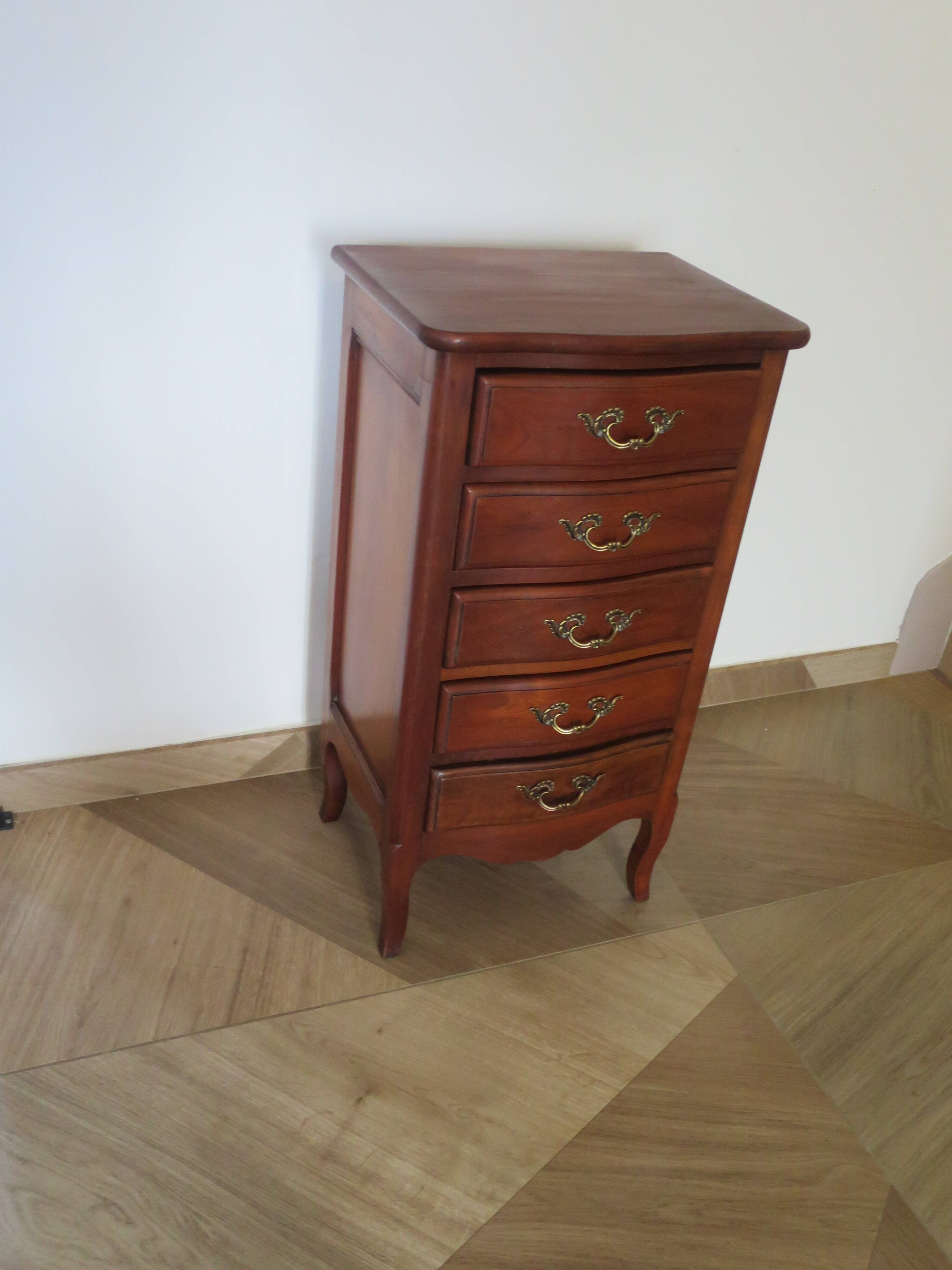 Rare - Petit semainier - petite commode - 5 tiroirs - Style Louis XV