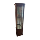 Vitrine en merisier verni