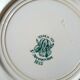 Hollow dish in Earthenware "IRIS" — Manufacture of Saint-Amand