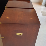 Pair of kennedy for harrods campaign / military style filing cabinets
