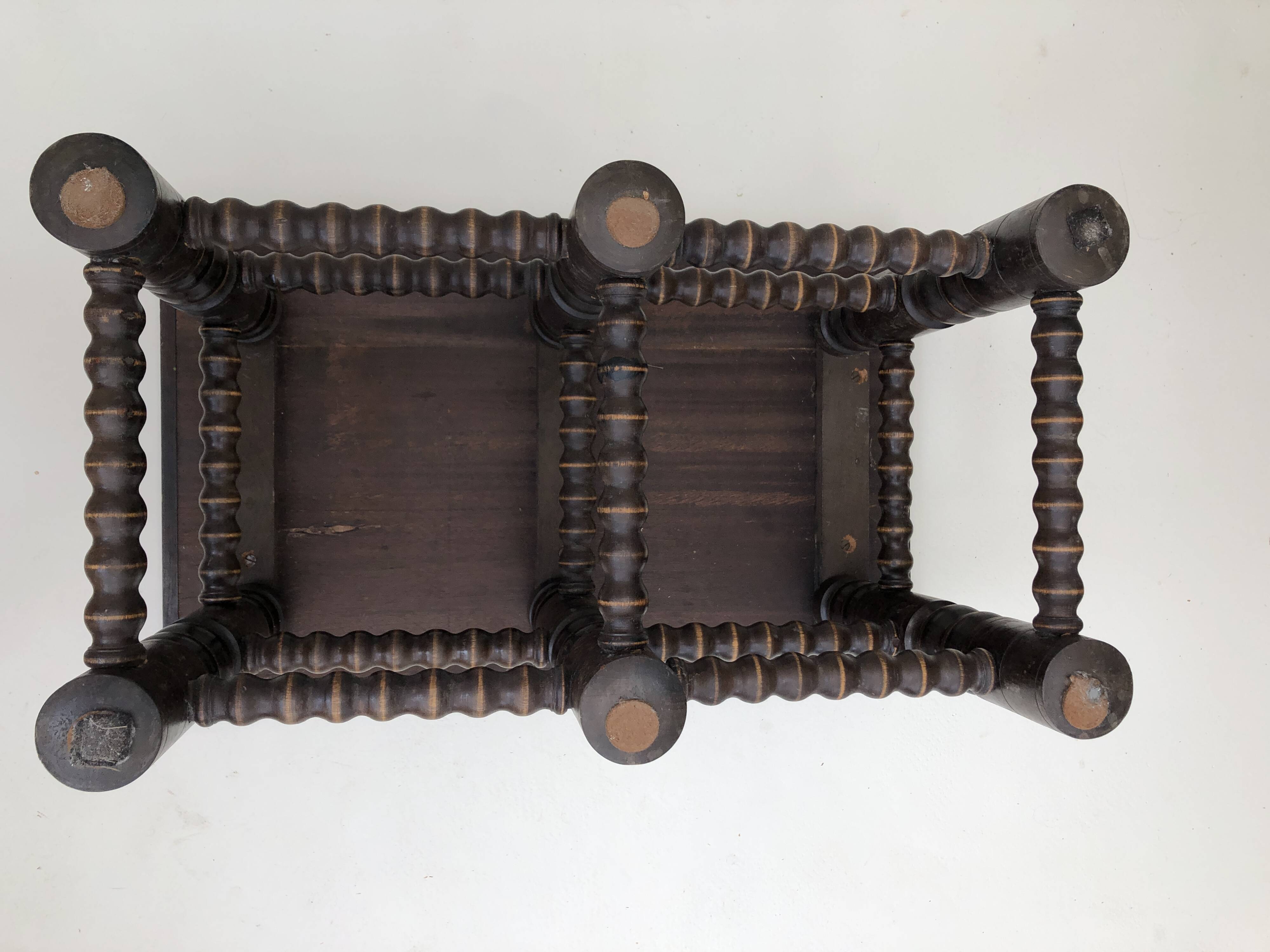 Decorative wooden coffee table