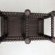 Decorative wooden coffee table