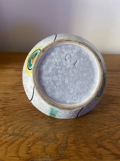 Old ceramic ashtray from the 70s.