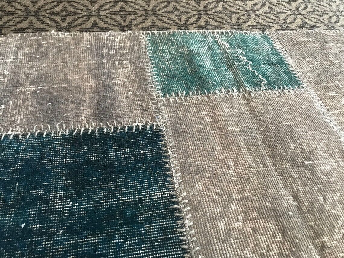 Modern turkish patchwork carpet