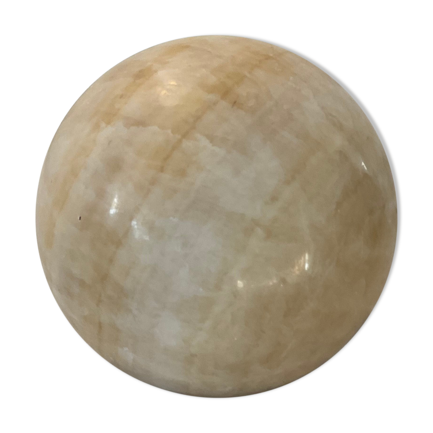 Alabaster ball paper press 70s