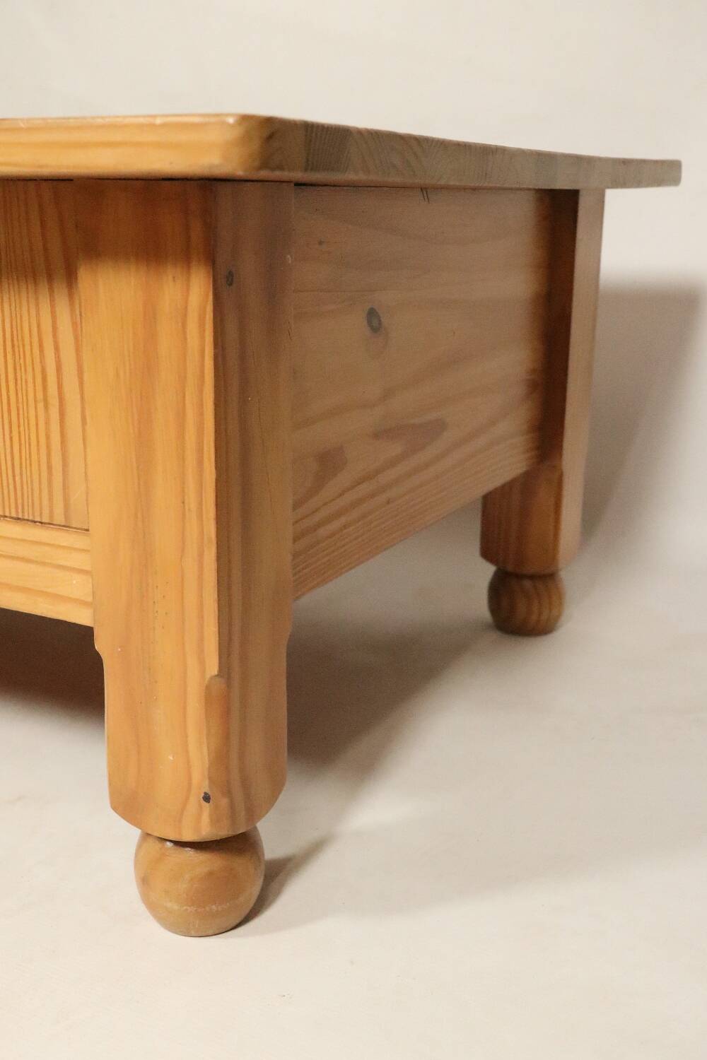 Table basse Style Ethnique Boho Table Vintage Couleur Claire Bois