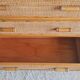Vintage rattan chest of drawers
