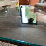 Table basse en bois massif