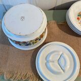Vintage French porcelain service