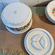Vintage French porcelain service