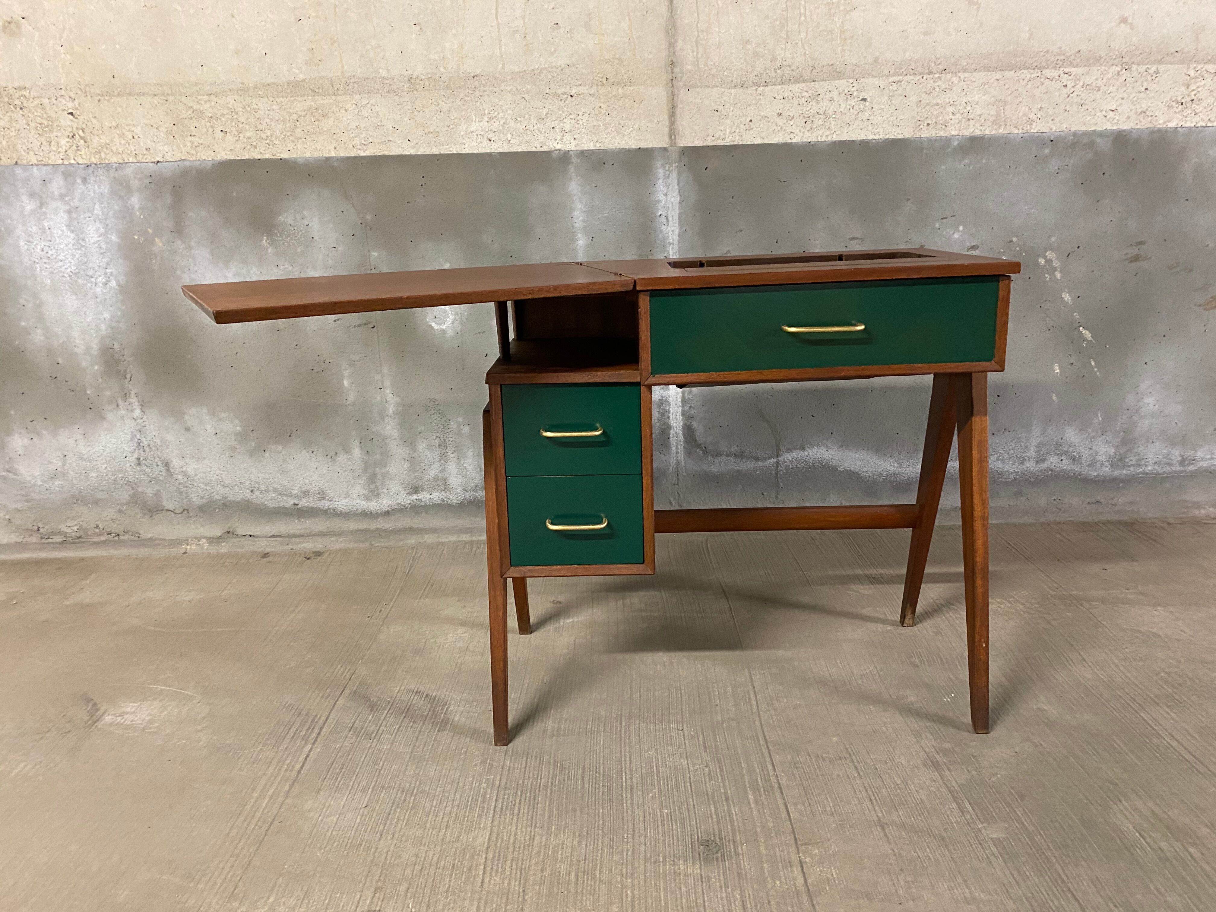 Scandinavian style office by Singer year 1960s