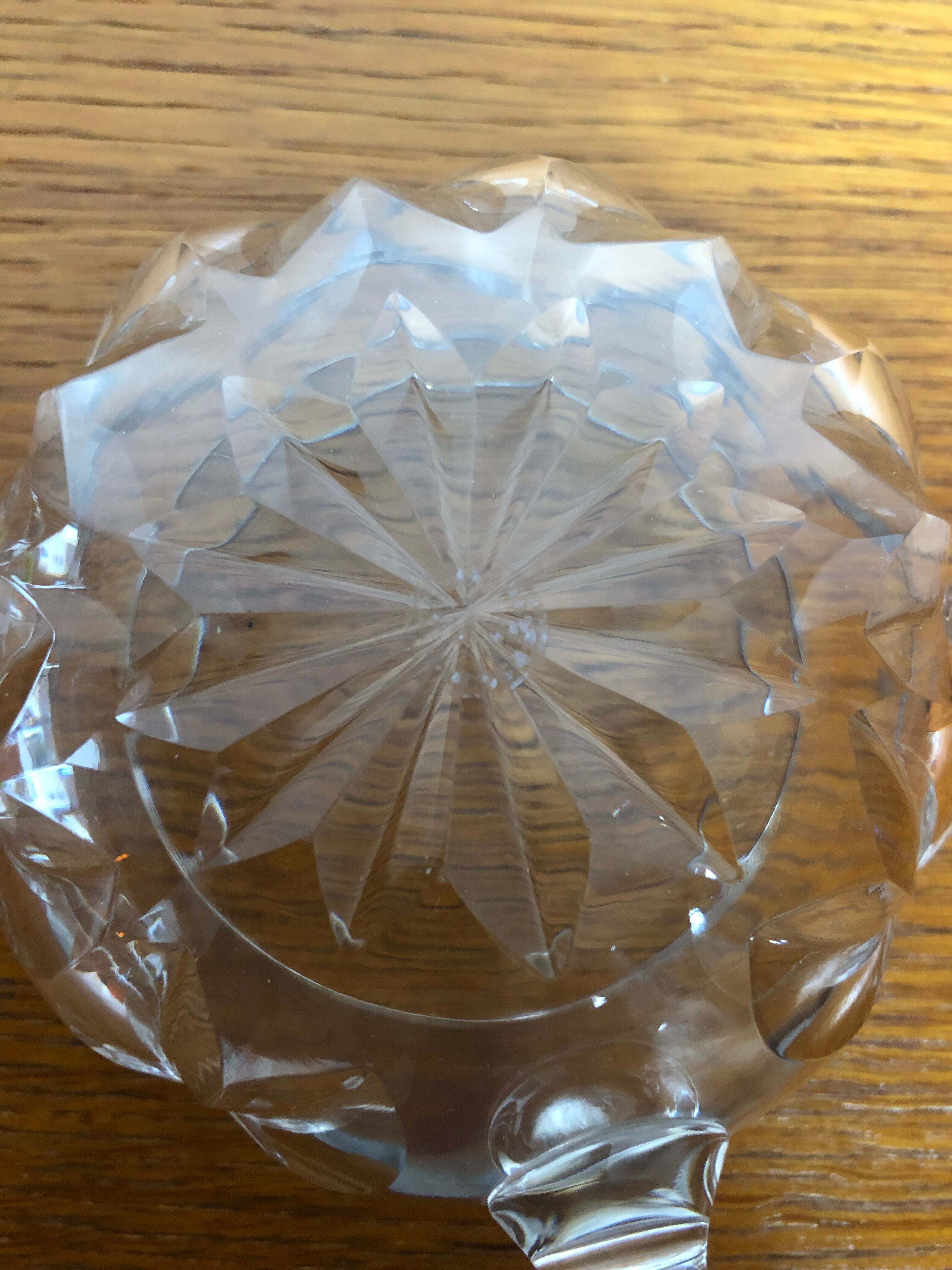 6 Cups Saint Louis Crystal