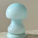 Lampe champignon en opaline 1970.