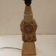Bernard Rooke vintage sandstone brutalist lamp