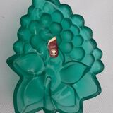 Glass grape bowl