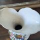 Antique Bassano ewer in cracked ceramic