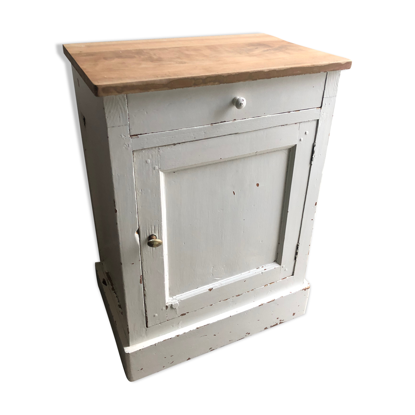 Old Patinated wood sideboard