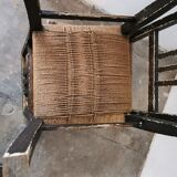 Pair of rope chairs