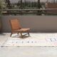 Large handmade colourful rug, 305 x 205 cm - G1082