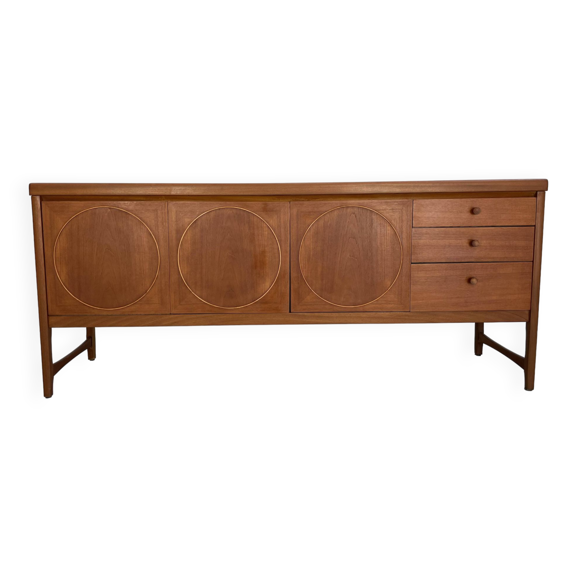 Vintage Nathan "Circle" sideboard 1960's
