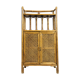Bamboo and rattan storage cabinet