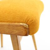 1960s Antonin Suman Oak Chair, Set of Three