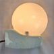 Pair of space age wall lights, art deco bathroom bedside night light