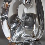 French crystal table lamp by daum (mk10261)
