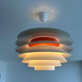 Pair of Svend Middelboe "Verona" pendant lights produced by Nordisk Solar, 1960s