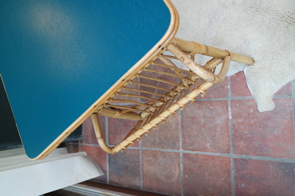 Louis Sognot Rattan Child desk