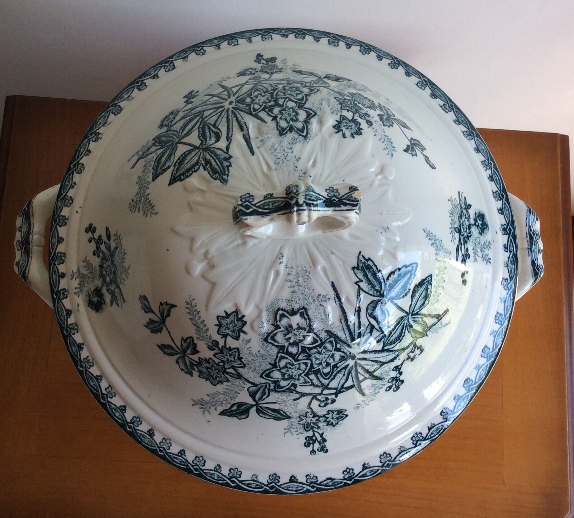 Old vegetable soup kitchen Iron earth Amandinoise Model Margot - nineteenth century