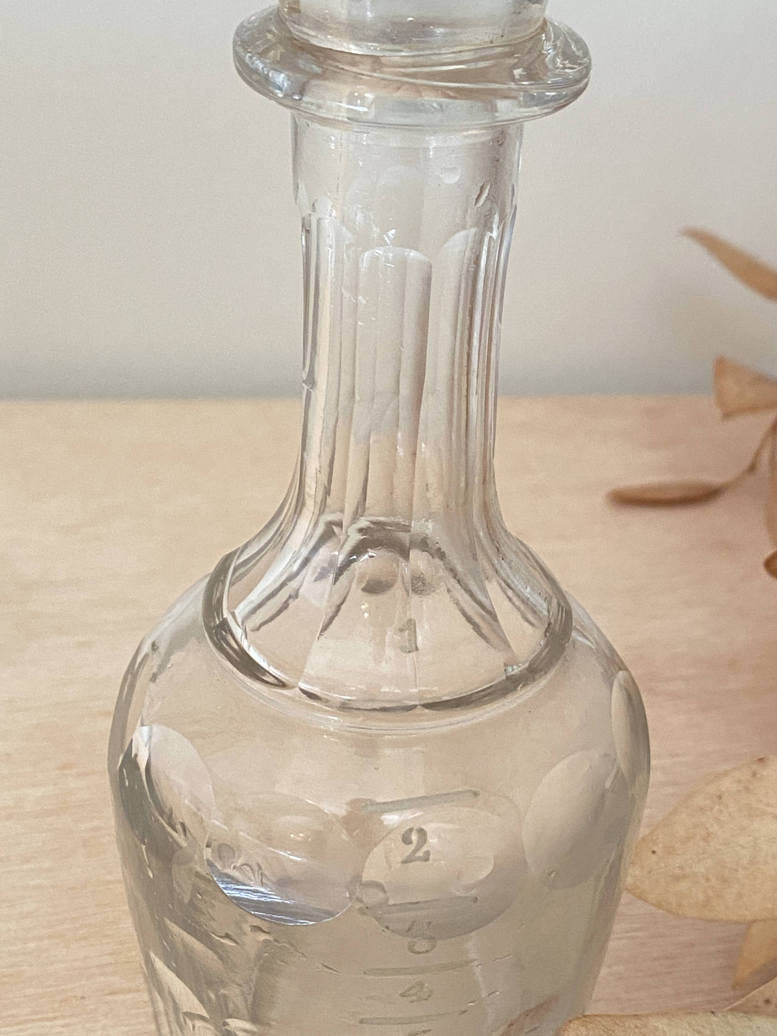 Topette with enamel graduations