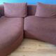 Cagliari rust sofa