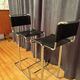 Pair of Linea Veam bar stools, Italy, 1980s