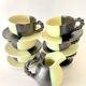 4 Cerenne Vallauris cups, 1950s