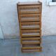 Vintage rattan weekly dresser