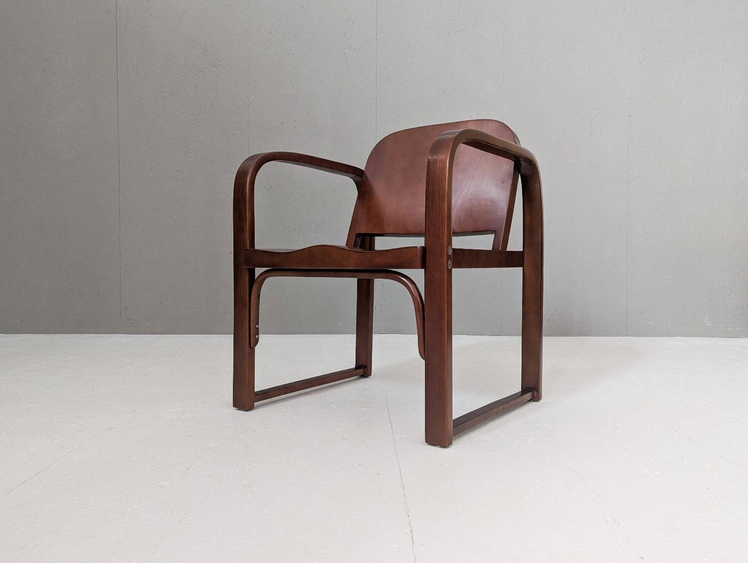 Modernist Thonet A 745 F Bentwood Armchair, 1930s