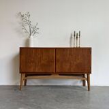 Vintage Danish sideboard teak with oak