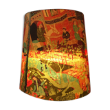 Vintage lampshade persian tales and garden paradise