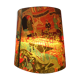Vintage lampshade persian tales and garden paradise